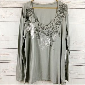 Calvin Klein Long Sleeve Top.